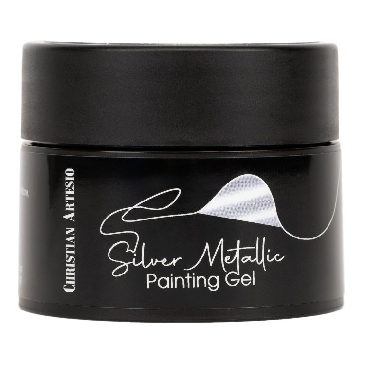 Silver Metallic Painting Gel 15g