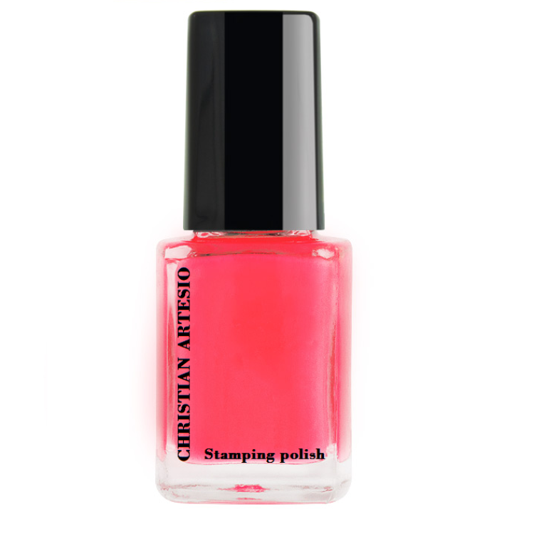 Stamping Lack No 45 Neon Rosa, 12ml