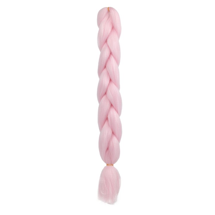 Μαλλιά για Ράστα και Πλεξούδες Απαλό Ροζ A16# 100g 60cm