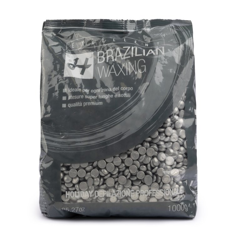 Υποαλλεργικό Ζεστό Ελαστικό Κερί Αποτρίχωσης Brazilian Wax σε Σταγόνες Torta della Nonna με Βούτυρο Καριτέ, 1kg
