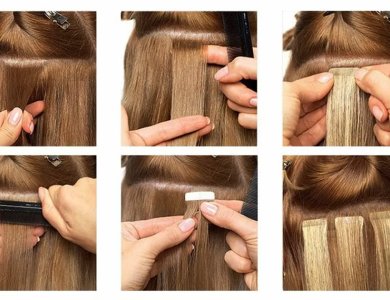 Tape Extensions: Einsetzen, Entfernen und Wiederverwenden