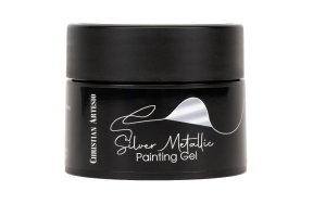 Silver Metallic Painting Gel 15g