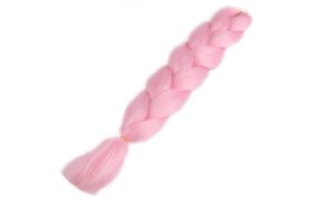 Μαλλιά για Ράστα και Πλεξούδες Απαλό Ροζ Yα16# 100g 60cm