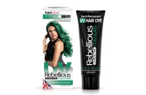 Rebellious semi-permanente Haarfarbe neon Emerald Green, 70ml