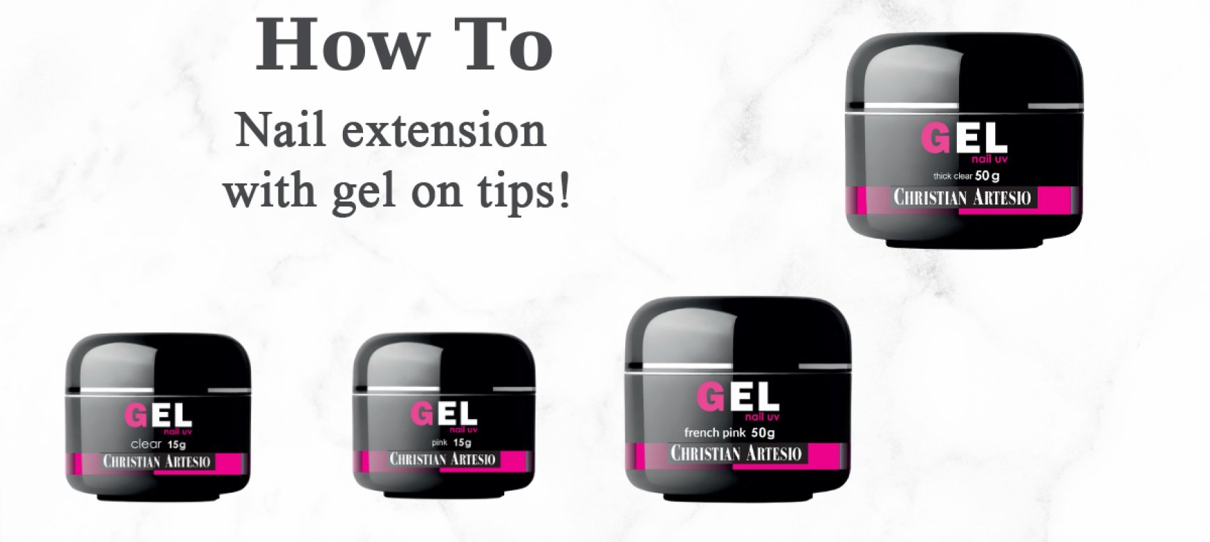 How to: επιμήκυνση νυχιού με gel χτισίματος πάνω σε tips